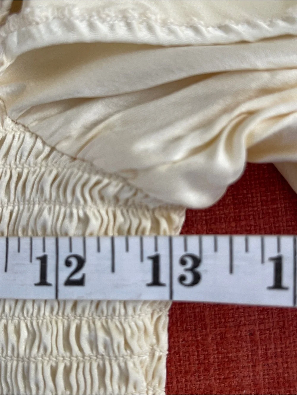 Reformation smocked bodice